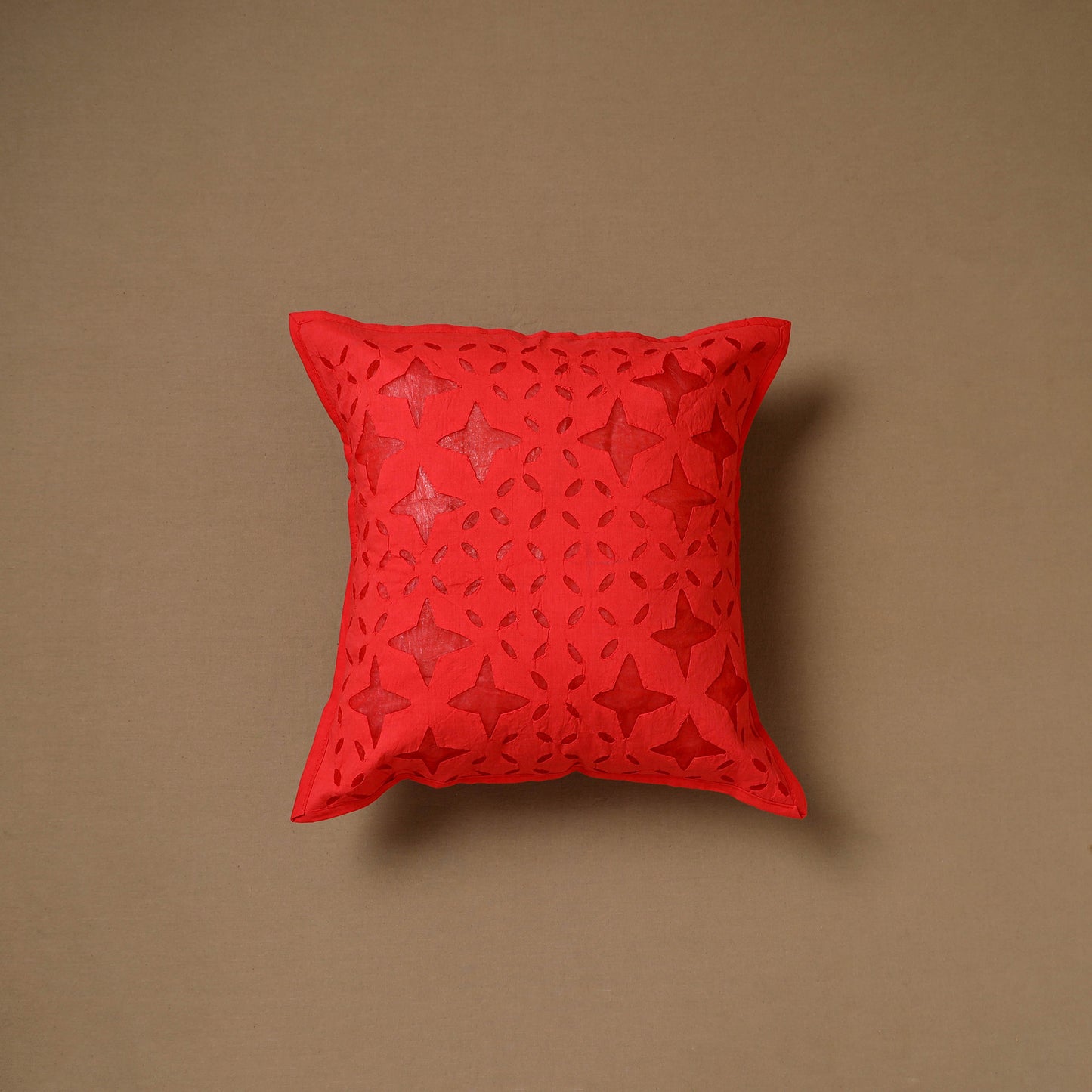 Barmer Applique Cutwork Cushion Cover (16 x 16 in) 20
