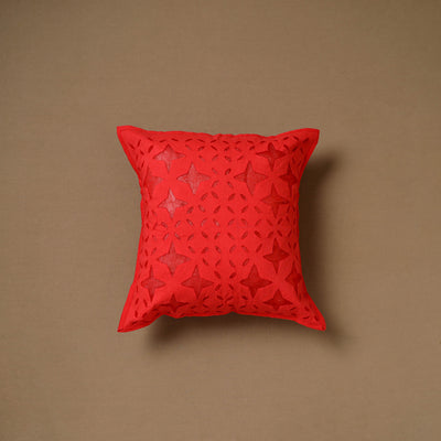 Barmer Applique Cutwork Cushion Cover (16 x 16 in) 20
