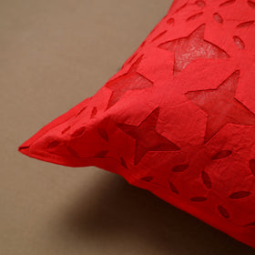 Barmer Applique Cutwork Cushion Cover (16 x 16 in) 20