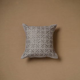 Barmer Applique Cutwork Cushion Cover (16 x 16 in) 19