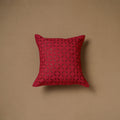 Barmer Applique Cutwork Cushion Cover (16 x 16 in) 17