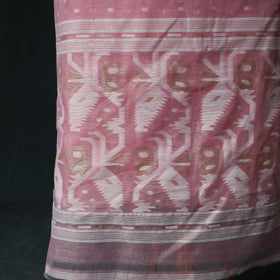 Phulia Jamdani Silk Cotton 2pc Unstitched Dress Material Kurta Set 05