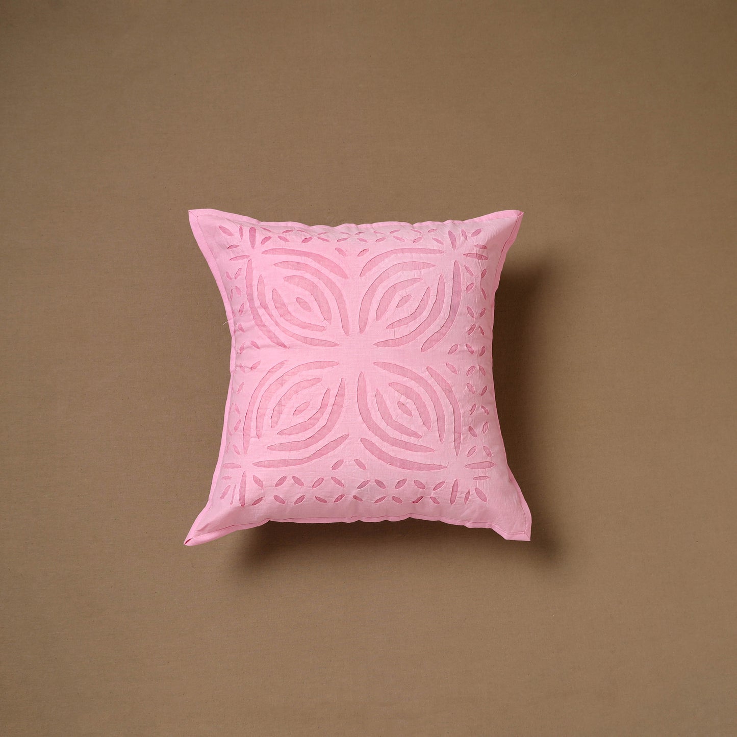Barmer Applique Cutwork Cushion Cover (16 x 16 in) 16