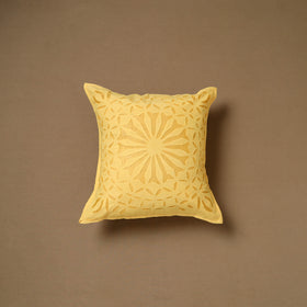 Barmer Applique Cutwork Cushion Cover (16 x 16 in) 15