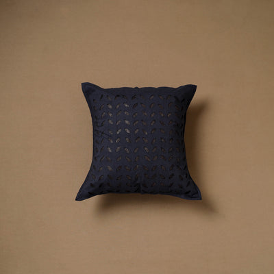 Barmer Applique Cutwork Cushion Cover (16 x 16 in) 14