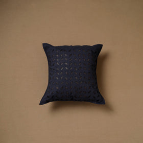 Barmer Applique Cutwork Cushion Cover (16 x 16 in) 14