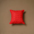 Barmer Applique Cutwork Cushion Cover (16 x 16 in) 13