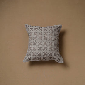 Barmer Applique Cutwork Cushion Cover (16 x 16 in) 12