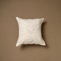 Barmer Applique Cutwork Cushion Cover (16 x 16 in) 11