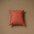 Barmer Applique Cutwork Cushion Cover (16 x 16 in) 10