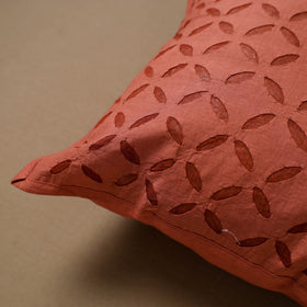 Barmer Applique Cutwork Cushion Cover (16 x 16 in) 10