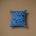 Barmer Applique Cutwork Cushion Cover (16 x 16 in) 07