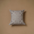 Barmer Applique Cutwork Cushion Cover (16 x 16 in) 05