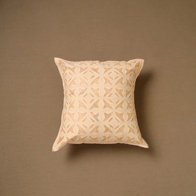 Barmer Applique Cutwork Cushion Cover (16 x 16 in) 04