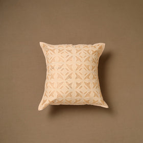 Barmer Applique Cutwork Cushion Cover (16 x 16 in) 04