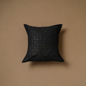 Barmer Applique Cutwork Cushion Cover (16 x 16 in) 02
