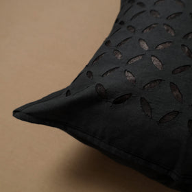 Barmer Applique Cutwork Cushion Cover (16 x 16 in) 02