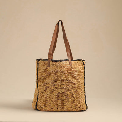 Handcrafted Multipurpose Raffia Shoulder Bag 01