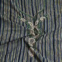 ajrakh embroidery kurta material