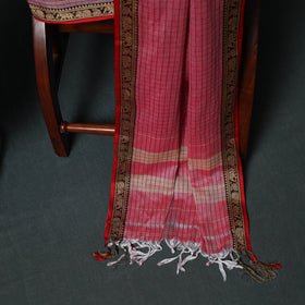 Dharwad Checks Mercerised Cotton 3pc Unstitched Dress Material Suit Set 02