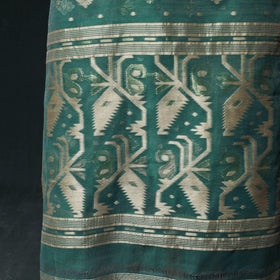 Phulia Jamdani Silk Cotton 2pc Unstitched Dress Material Kurta Set 18