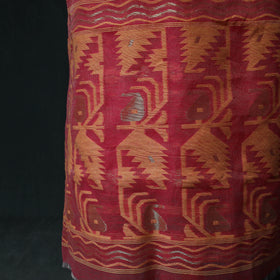 Phulia Jamdani Silk Cotton 2pc Unstitched Dress Material Kurta Set 20
