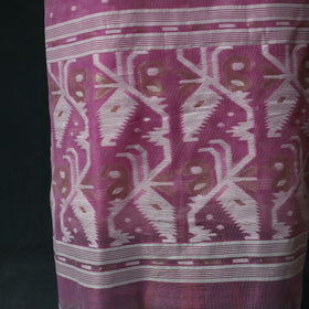 Phulia Jamdani Silk Cotton 2pc Unstitched Dress Material Kurta Set 22