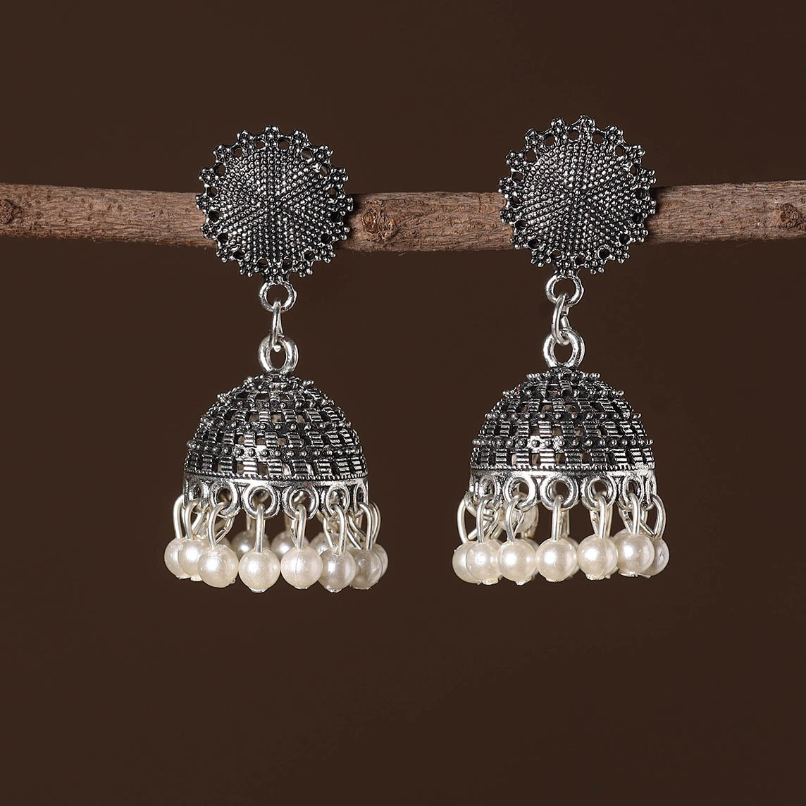 German Silver Earrings
