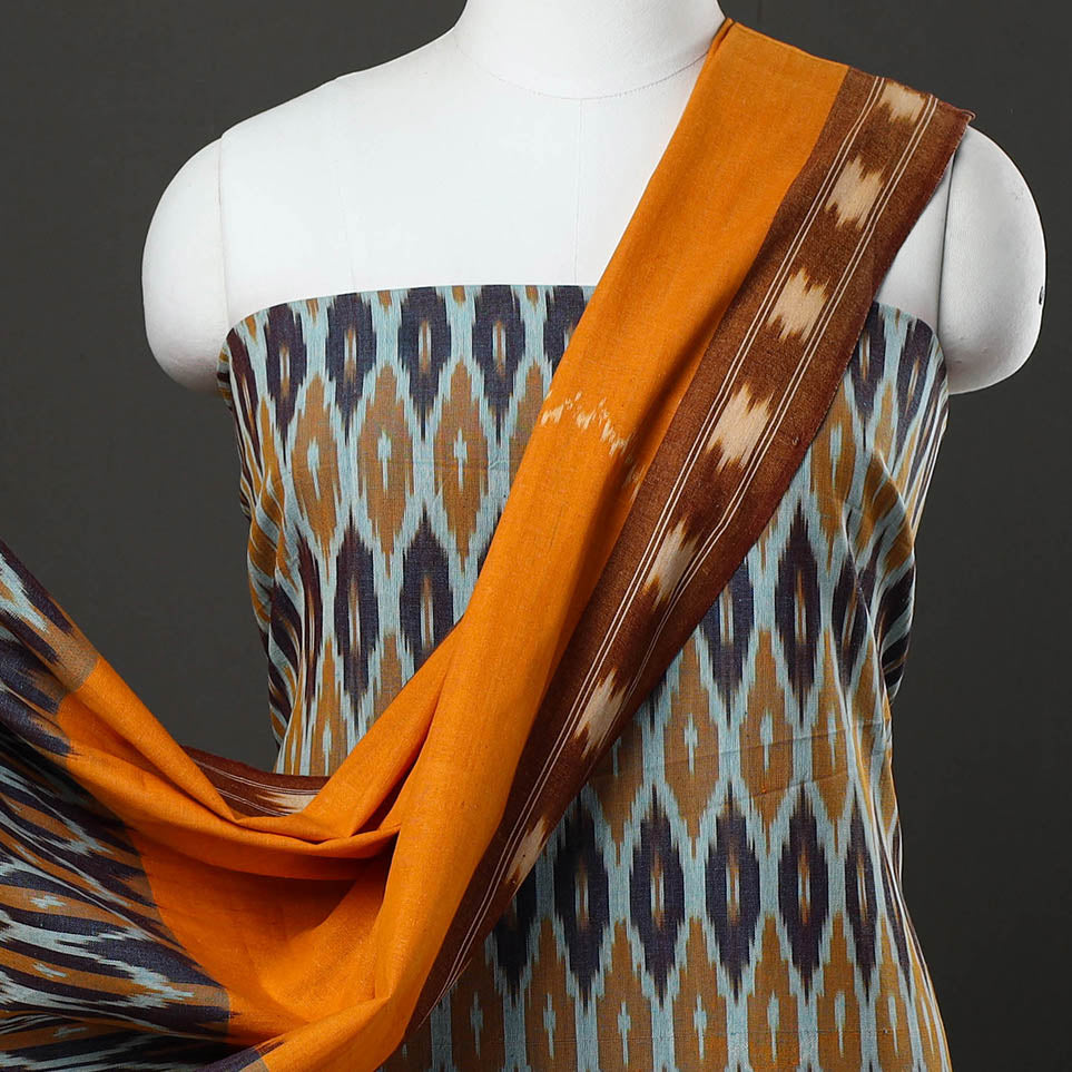 Pochampally Ikat Dress Material