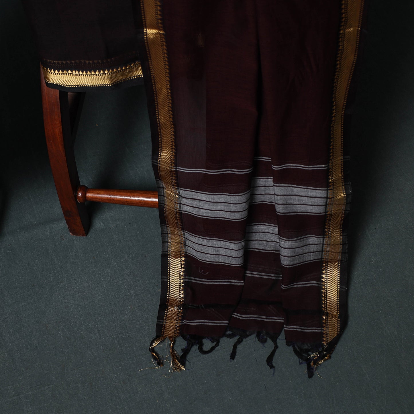 Dharwad Mercerised Cotton 3pc Unstitched Dress Material Suit Set 16