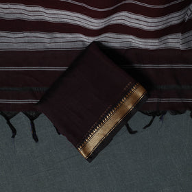 Dharwad Mercerised Cotton 3pc Unstitched Dress Material Suit Set 16
