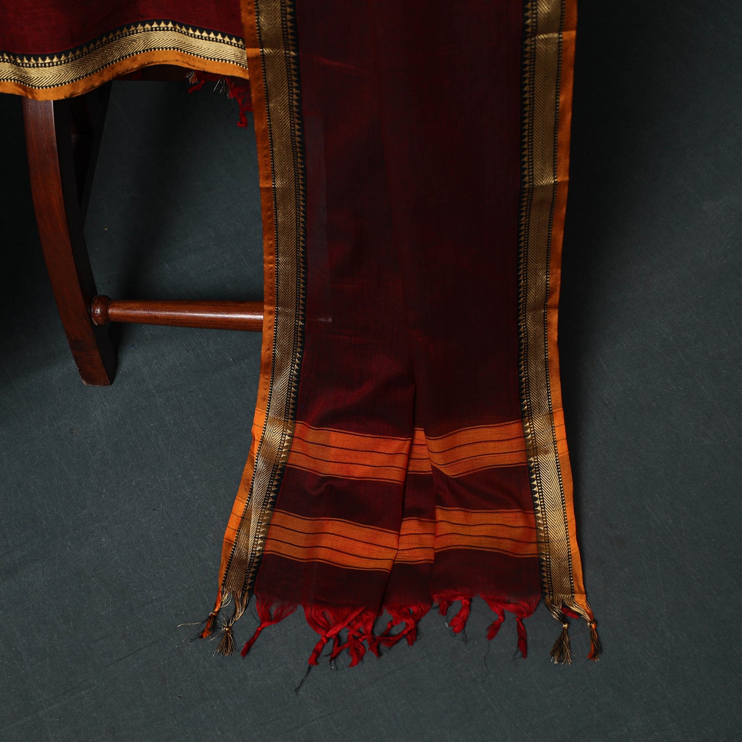 Dharwad Mercerised Cotton 3pc Unstitched Dress Material Suit Set 18