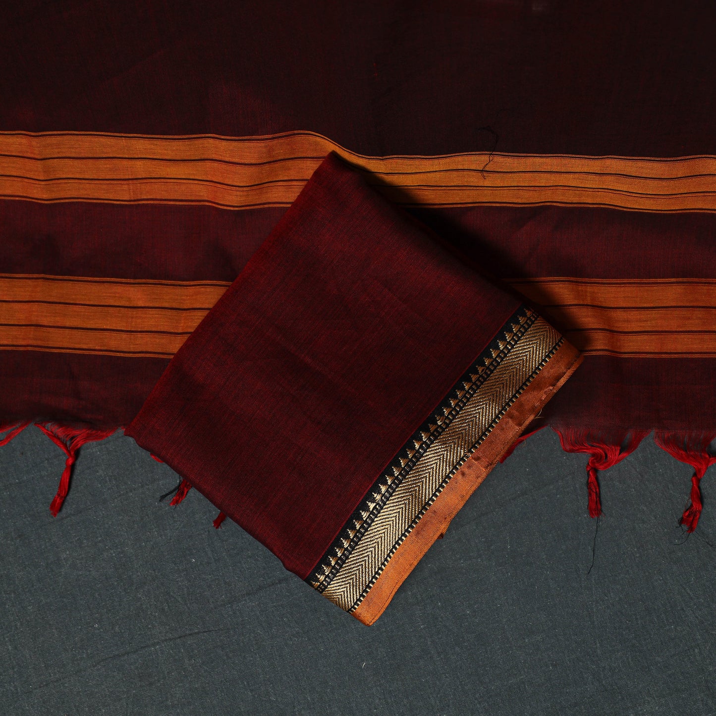 Dharwad Mercerised Cotton 3pc Unstitched Dress Material Suit Set 18