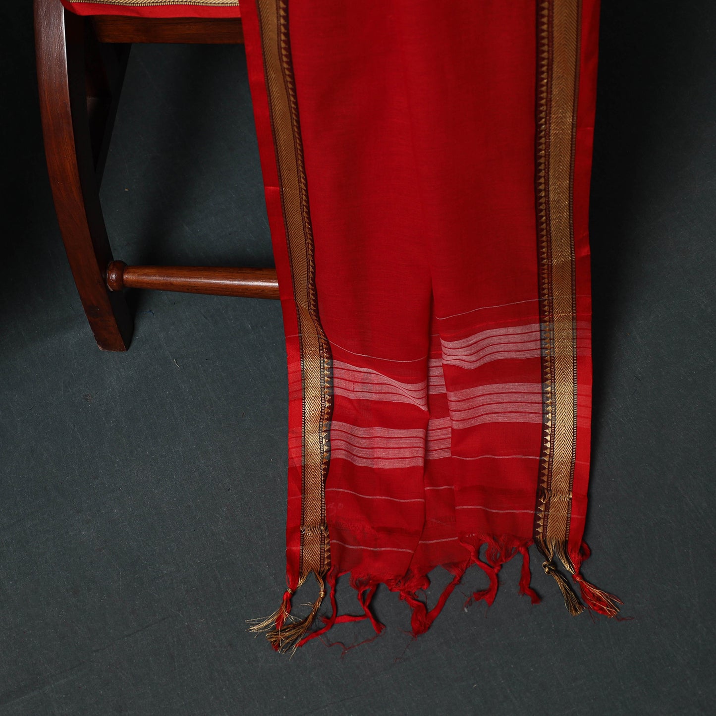 Dharwad Mercerised Cotton 3pc Unstitched Dress Material Suit Set 19