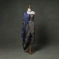 Kutch Bandhani Tie-Dye Modal Silk Unstitched Dress Material Suit Set 06