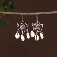 Deepti Fabart Phool Kali Shell Earrings