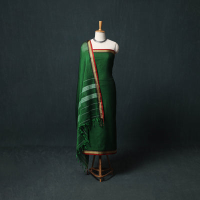 Dharwad Mercerised Cotton 3pc Unstitched Dress Material Suit Set 21