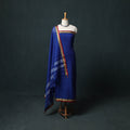 Dharwad Mercerised Cotton 3pc Unstitched Dress Material Suit Set 22