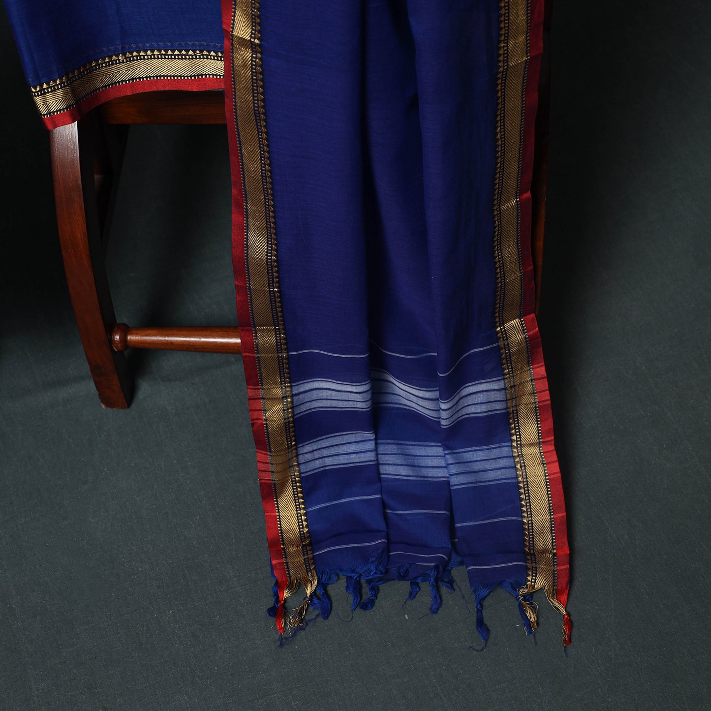 Dharwad Mercerised Cotton 3pc Unstitched Dress Material Suit Set 22