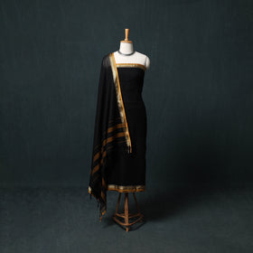 Dharwad Mercerised Cotton 3pc Unstitched Dress Material Suit Set 23
