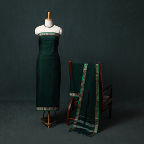 Dharwad Mercerised Cotton 3pc Unstitched Dress Material Suit Set 26