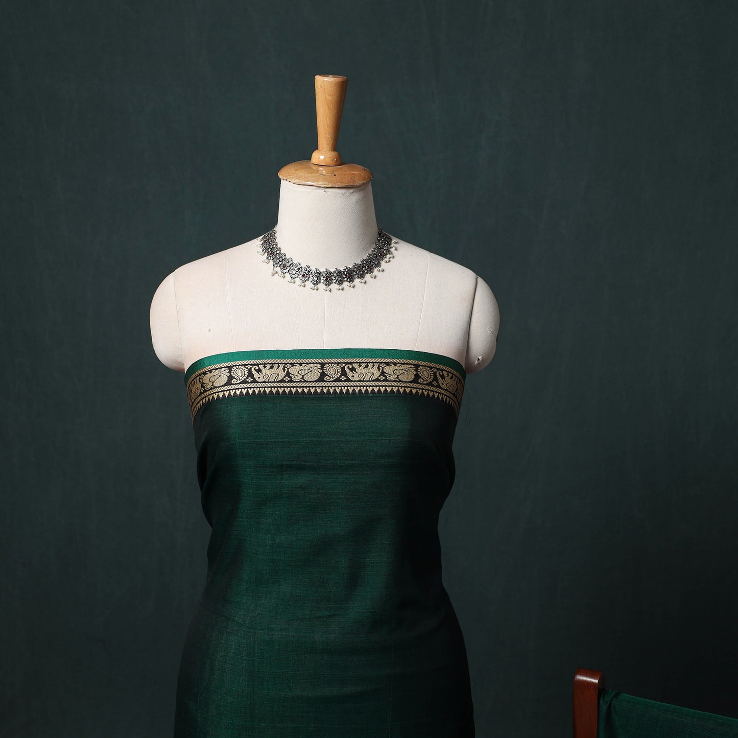 Dharwad Mercerised Cotton 3pc Unstitched Dress Material Suit Set 26