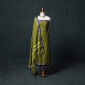 Dharwad Mercerised Cotton 3pc Unstitched Dress Material Suit Set 27
