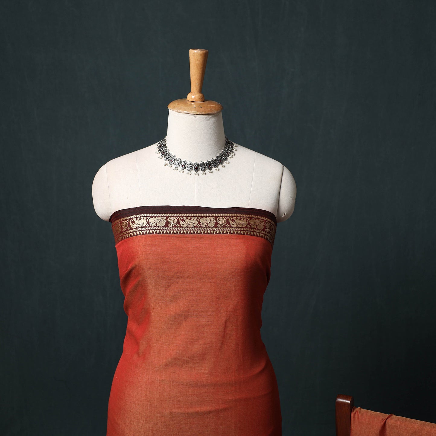 Dharwad Mercerised Cotton 3pc Unstitched Dress Material Suit Set 30