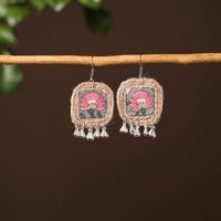 Purvi Handcrafted Fabart Jute Earrings