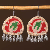 Anshika Handcrafted Fabart Jute Earrings