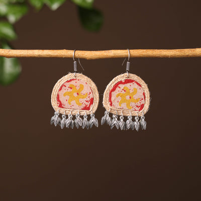 Shavana Handcrafted Fabart Jute Earrings