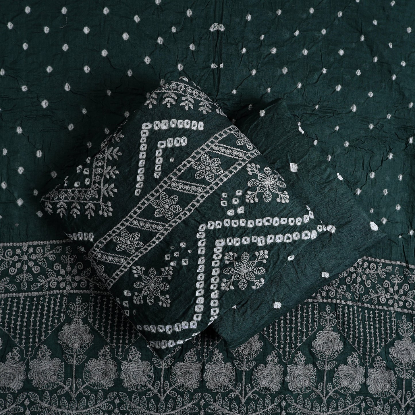 Bandhani Kurta Material 