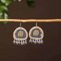 Ruhi Handcrafted Fabart Jute Earrings