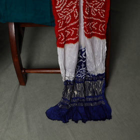 Kutch Bandhani Tie-Dye Modal Silk Unstitched Dress Material Suit Set 29